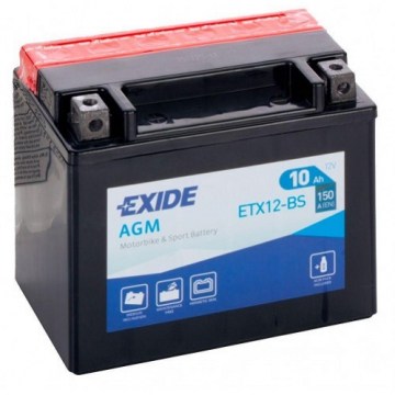 EXIDE AGM 10AH 150A (ETX12-BS)